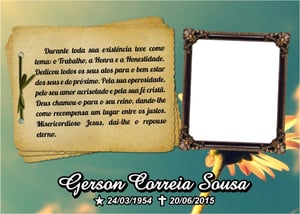 Santinhos de Falecimento