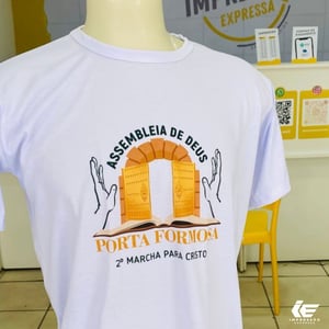 Camisa Branca Personalizada      