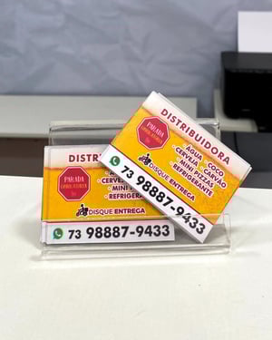 Imã de Geladeira - 5x7 Adesivo de Vinil Imantado 5x7cm    