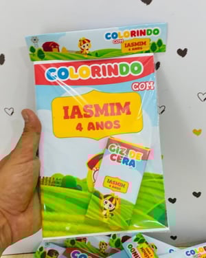 Revista Colorir Personalizada - Tam. 15x21  Tam. 15x21    