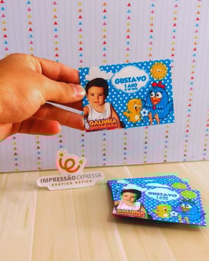 Imã de Geladeira - 10x7 Adesivo de Vinil Imantado 10x7cm    