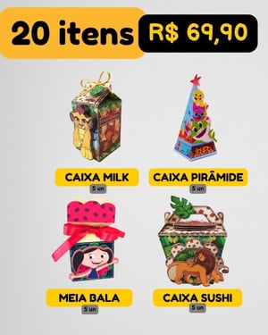 Kit Peg e Monte - Personalizados     Corte Eletrônico 