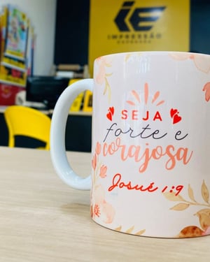 Caneca de Porcelana - Personalizada Porcelana    Sublimação 