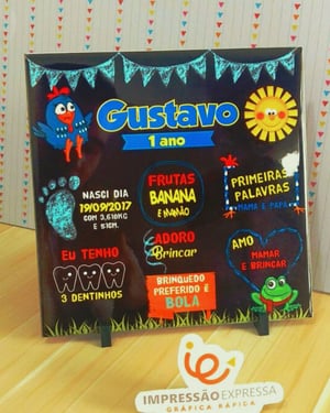 Azulejo Personalizado - Tam 15x15cm  Tam. 15x15cm    