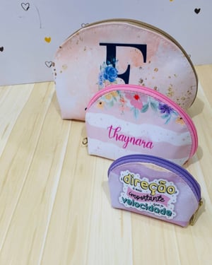 Necessaires Meia Lua  P - M - G    