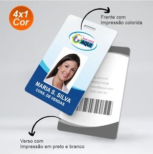 Crachá de PVC