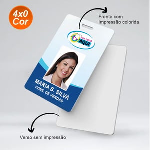 Crachá de PVC