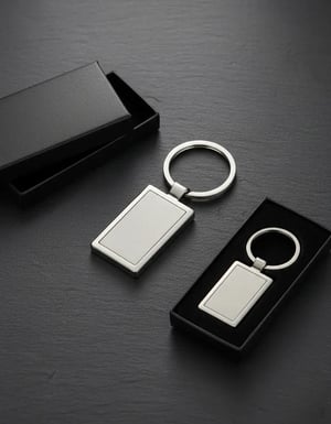 CHAVEIRO METÁLICO INOX - PERSONALIZADO A LASER