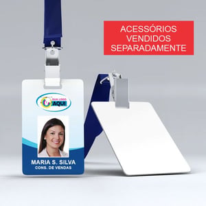 Crachá de PVC