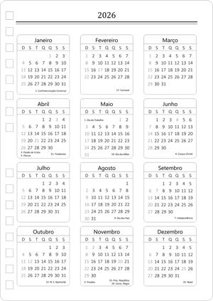 Miolo de Caderno Pautado