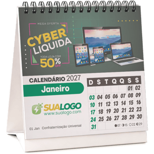 Calendário de Mesa Wire-o 2027