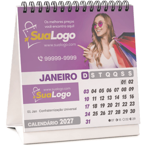Calendário de Mesa Wire-o 2027