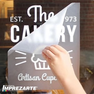 Adesivo Eletrostático Branco