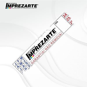 Lacre Casca de Ovo lacre destrutível  4/0  corte contorno 