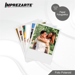 Polaroid Papel Fotográfico Impressão Laser 6,5x9,5cm 4x0 papel fotográfico 180g  