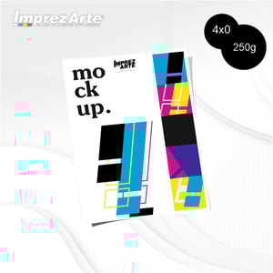 Impressão Couchê 250g bopp A3 4x0 Só Frente   