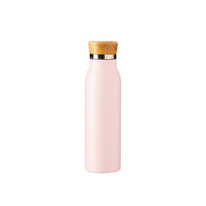Garrafa Térmica 600ml tampa em bambu