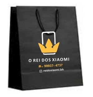 Sacola papel 10x18x10cm AP 150G 10x18x10cm silk duas cores   