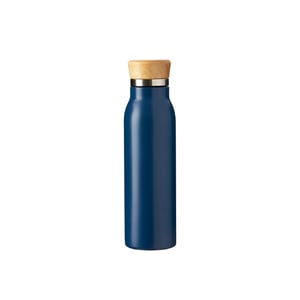 Garrafa Térmica 600ml tampa em bambu