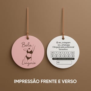 TAG REDONDA 5x5cm