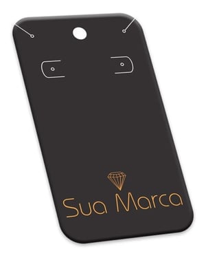 TAG BRINCO E COLAR 5,5x9cm 240g 5,5x9cm    