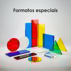 Corte a Laser - Acrílico Colorido