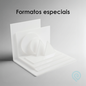 Corte a Laser - Acrílico Branco