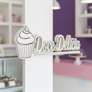 Corte a Laser - Chapa de MDF Branco