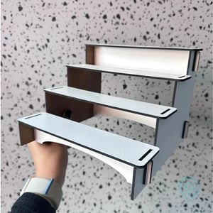 Corte a Laser - Chapa de MDF Branco