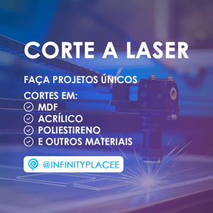 Corte a Laser - Chapa de MDF Cru