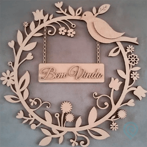 Corte a Laser - Chapa de MDF Cru