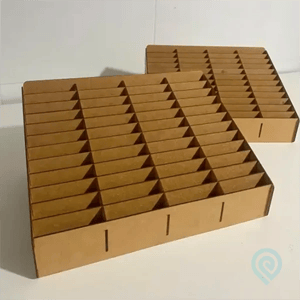 Corte a Laser - Chapa de MDF Cru