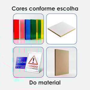 Corte a Laser - Material Próprio