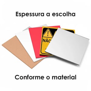 Corte a Laser - Material Próprio
