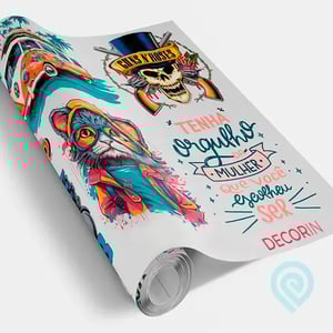 Rolo Metro Linear - DTF Têxtil Poliamida