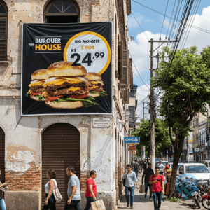 Faixa banner Personalizado - 440g