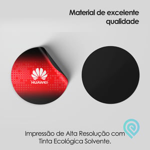 IMÃ PARA CARRO - REDONDO/OVAL
