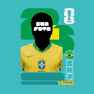 Caneca Figurinha de Copa Personalizada