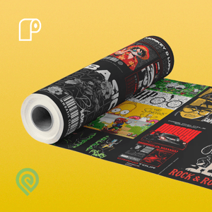 Papel Sublimação - Rolo Papel Sublimação 75g - Venda por Rolo - Impressão Colorida [SUBLIMAÇÃO]  Sem refile e acabamento Envio da arte espelhada em CMYK - PDF, JPEG ou PNG