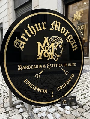 LOGO EM ACRÍLICO DE 60CM ACRÍLICO ESPELHADO DE 2mm PERSONALIZADO    