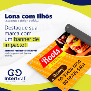 Lona com Ilhós
