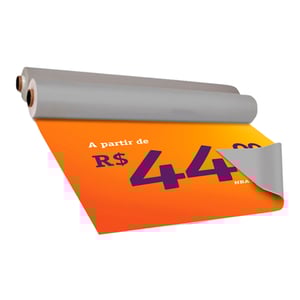 Lona sem Acabamento Lona 440g. com Impressão Digital  4x0  Sem Acabamento 