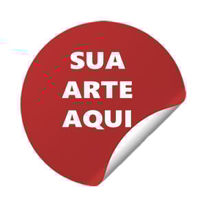 Adesivo 3x3cm. 1.000 unidades Vinil com meio corte 3x3 4x0  Redondo/Quadrado/Corte Epecial 