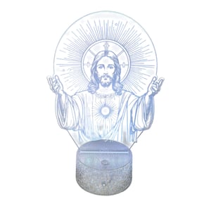 Luminária de acrílico