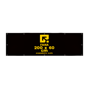 Faixa 200x60cm 280g