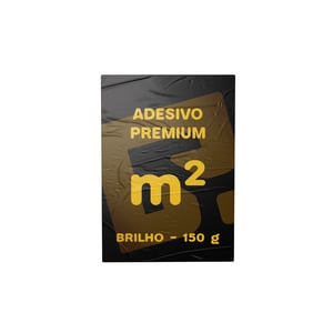 Adesivo Premium 150g Brilho M² Vinil 150g/m²  4x4   