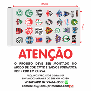 DTF TÊXTIL(27CM) IMPRESSÃO