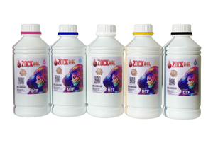 TINTA DTF (ZOCK INK) Tinta DTF Têxtil     Ideal para impressões de alta flexibilidade. Frasco selado de 1000 ml (1 litro). Pigmentação de alta densidade que garante cores vivas e toque macio após a cura.