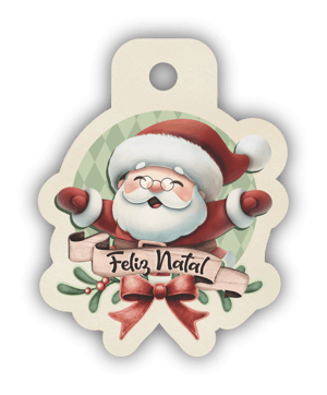 Tags de Natal Personalizáveis - 40 und