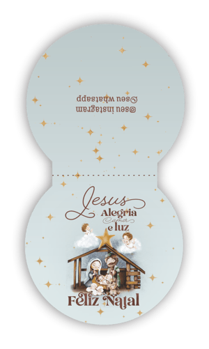 Lacres de Natal Personalizáveis - 40und